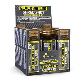 Передтренувальний комплекс BlackWeiler Shred Shot, 9*60 мл Лимон-яблуко Olimp fit0023186 - мініатюра 1