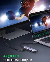 Хаб конвертер адаптер Ugreen CM511 (UGR-60383) перетворювач - мініатюра 3