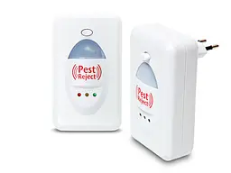 Ультразвуковий відлякувач Pest Reject набір 2 шт, електричний в розетку, для гризунів і комах - мініатюра 6
