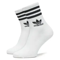 Шкарпетки Adidas Crew Sock 3str IL5023 білий сірий, чорний S (37-39) (4066762038404) - мініатюра 4