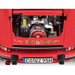 Збірна модель Revell Автомобіль Porsche 911 Carrera 3.2 Targa рівень 3, масштаб 1:24, 114 деталей (RVL-67689) - мініатюра 9