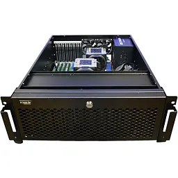 Сервер двопроцесорний Power Up Rack 4U #141 Intel Xeon Platinum 8270 x2/32 GB/SSD 1 Tb х 2