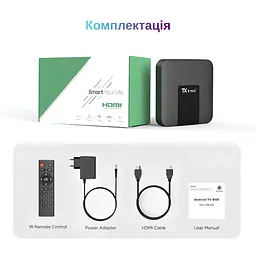 Смарт ТВ-приставка Tanix TX3 mini+ 4/32GB Android (TBT30432B 4463) Чорна - мініатюра 14