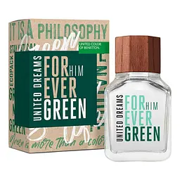 Туалетна вода United Colors of Benetton United Dreams Forever Green For Him, 100 мл (65177396) - мініатюра 2
