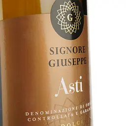 Уцінка. Вино ігристе Signore Giuseppe Asti Spumante DOCG біле солодке 0.75 л - мініатюра 3
