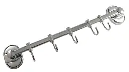 Вішалка 5 рухомих гачків Frap F1915-5 1/40, Хром