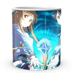 Кухоль GeekLand Sword Art Online Майстра меча онлайн Асуна Кіріто SAO 02.31 330 мл білий - мініатюра 2