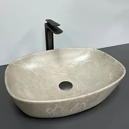 Умивальник VBI Olbia beige stone накладний VBI-014301