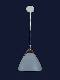 Люстра підвісна в стилі лофт сірого кольору Levistella 9098076-1 GRAY - мініатюра 2