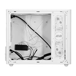 Корпус 2E Credo Plus V350WG без БР 1xUSB3.0 1х USB 2.0 1xUSB Type-C 3x120мм VGA 350мм LCS ready TG Side Panel mATX білий - мініатюра 8
