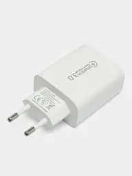 Мережевий зарядний пристрій Qumo Wall QC3.0 AR-108 Quick charge 3.0 5V/2А Зарядка - мініатюра 4