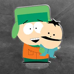 Акрилова колекційна фігурка Південний Парк South Park Кайл Брофловскі і Айк15 см - мініатюра 2