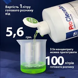Концентрований мийний засіб для скла і дзеркал (5 кг) CL201007 - мініатюра 5