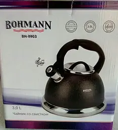 Чайник зі свистком Bohmann BH 9903 3л - мініатюра 6