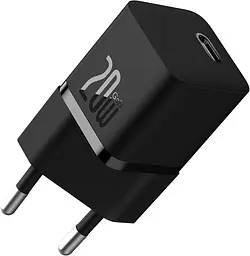 Зарядний пристрій Baseus GaN5 Fast Charger mini 1C 20W EU black (CCGN050101)