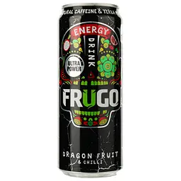 Энергетический безалкогольный напиток Frugo Wild Punch Black 330 мл