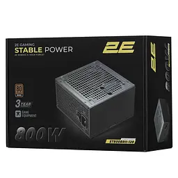 Блок живлення 2E GAMING Stable Power Pro 800W ATX 3.1 80+ Bronze (2E-ST800BRII-120) - мініатюра 10