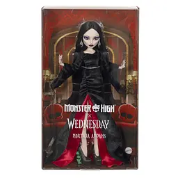 Колекційна лялька Monster High X Wednesday - Мортиція Аддамс (JLK99) - мініатюра 9