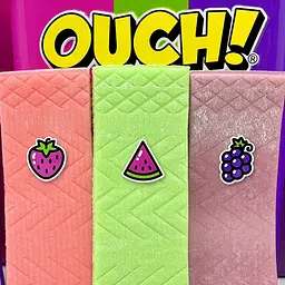 Жувальна гумка Ouch! Bubble Gum Assorted Flavour 21шт, 56.7г - мініатюра 4