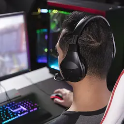 Ігровий гарнітура HyperX Cloud Stinger Wireless (PC) Black (HX-HSCSW2-BK/WW) - мініатюра 6