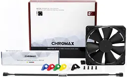 Вентилятор Noctua NF-F12 PWM chromax.black.swap (NF-F12PWM CHROMAX.BLACK.SWAP) - мініатюра 4