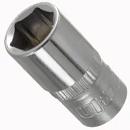 Насадка шестигранна коротка 1/4" 9мм CrV ULTRA (6060092) - мініатюра 3
