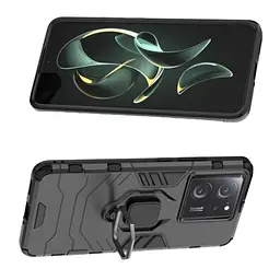 Чохол бампер Primolux Ring Armor для Xiaomi 13T / Xiaomi 13T Pro / Xiaomi Redmi K60 Ultra Black - мініатюра 5
