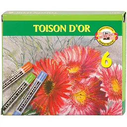 Крейда-пастель Koh-i-Noor Toison Dor 6 шт (8511) - мініатюра 2