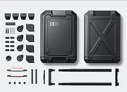 Валіза Ninetygo Urevo Luggage 20 Black - мініатюра 3