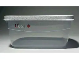 Контейнер UBOX 500мл пл. з кришкою (квадратний) 91м - мініатюра 2
