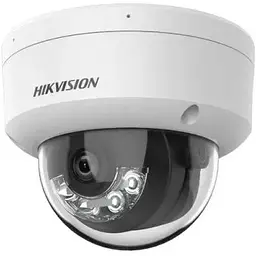 IP камера Hikvision DS-2CD1123G2-LIUF (2.8мм), White, 2Мп, 1/2.9" Progressive Scan CMOS, 1920х1080, H.265+, H.265/H, 264+, H.264, день/ніч, ІЧ + бачимо PoE, мікрофон, -30°C ~ +60°C - мініатюра 2