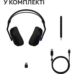 Навушники Logitech G522 Lightspeed Wireless Gaming Headset Black (981-001544) - мініатюра 3