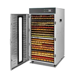 Дегідратор сушарка комерційний Food Dehydrator LT-102 для овочів фруктів м'яса грибів 20 лотків 2000Вт - мініатюра 6