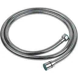 Шланг для ручного душу Aquatica 1/2" SS хромований розтяжний з підшипником 150-210 см (9792020) - мініатюра 3