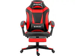 Комп'ютерне крісло для геймера Defender Cruiser Black/Red (64344)