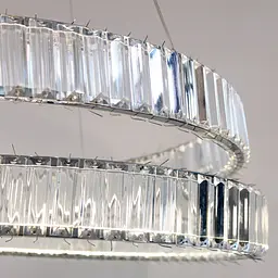 Підвісна люстра Friendlylight Dune L Chrome FL5210 - мініатюра 2