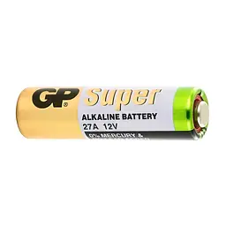 Батарейки GP ALKALINE 12.0V 27A-U1 Лужні A27, MN27 1 шт. - мініатюра 1