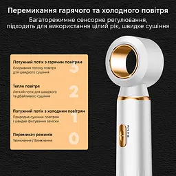 Фен для волосся 3 в 1 швидке сушіння 3-in-1 curling iron AND LY-945 - мініатюра 3
