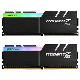 Модуль памяти G.Skill DDR4 32GB (2x16Gb) 3200 Trident Z RGB (F4-3200C16D-32GTZRX)