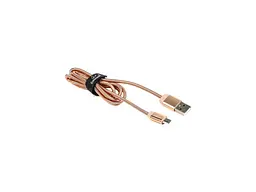 Кабель Cablexpert microUSB USB 2.0 A - microUSB B Gold 1m (CCPB-M-USB-08G)