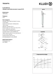Змішувач для ванни Kludi Zenta SL 485900565 - мініатюра 3