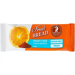 Батончик Shoud'e Fruit Bread Energy Bar Cocoa-Orange 60 г