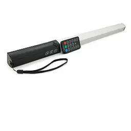 Лампа для кемпінгу LUXCEO Q508A, 10W, 12 режимів, пульт, корпус-пластик+метал, водостійкий, ip44, вбудований аккум 2600mAh, USB кабель, 6000K, BOX