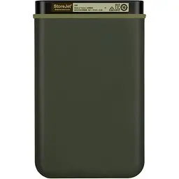 Зовнішній жорсткий диск Transcend StoreJet 25M3 1TB [TS1TSJ25M3G] Military Green [42306] - мініатюра 2