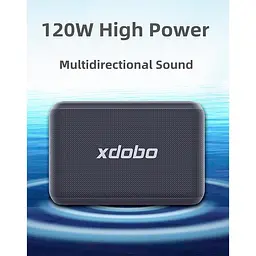 Портативна акустика Xdobo X8 PRO 120W в комплекті 2 мікрофони - мініатюра 4