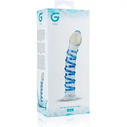 Скляний дилдо Gildo Glass Dildo No.1 - мініатюра 5