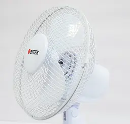 Настільний вентилятор Bitek 9" Table Fan маленький побутовий вентилятор для дому (вінтілятор) (ST) - мініатюра 4