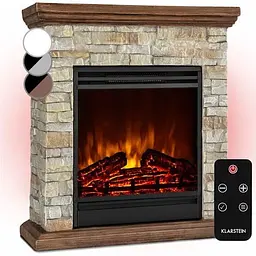 Електричний камін Klarstein Etna 1800W до 36 м² (10035042) - мініатюра 4