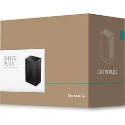 Корпус Deepcool CH170 PLUS без БЖ Black (R-CH170-BKNGM0-G) - мініатюра 11