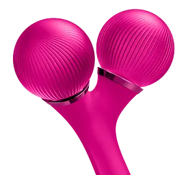Електронний звуковий ролик для обличчя та тіла GESKE Sonic Facial & Body Roller 4 в 1 бузковий - мініатюра 2